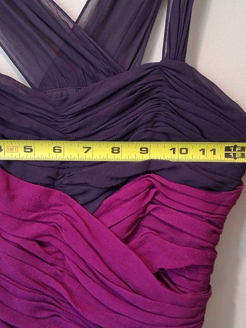 Jill Stuart Size 2 Maxi Purple Cocktail dress - Picture 9 of 10